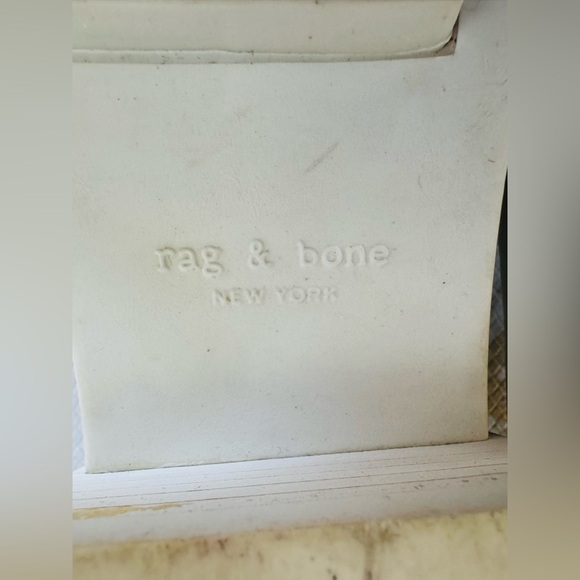 🔥🔥FINAL CLEARENACE 🔥🔥 RAG & BONE White Leather Women’s Shoes - Picture 8 of 8